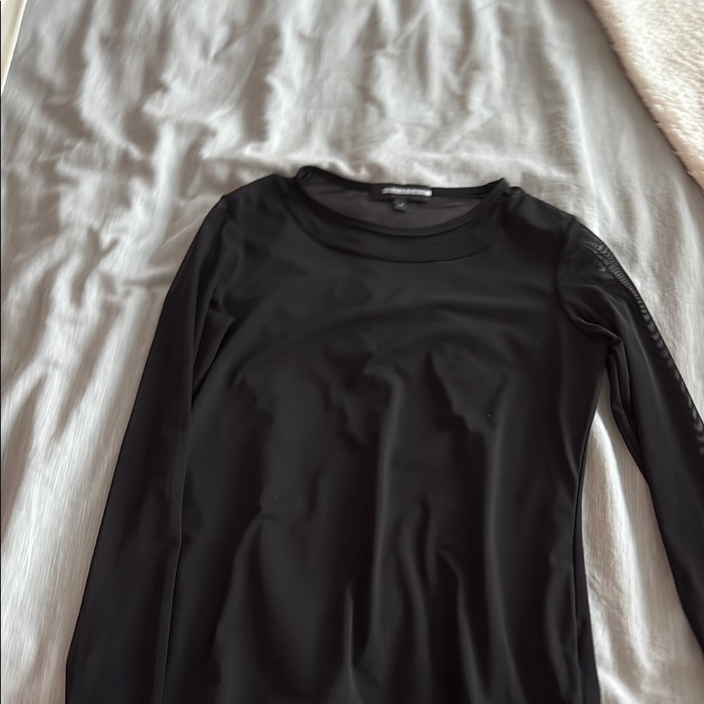 Anatomie Black Long Sleeve Women's Tee